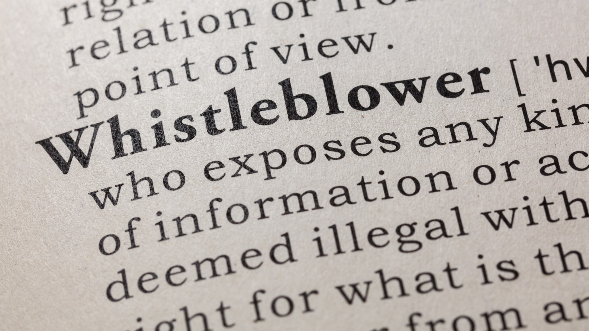 Whistleblower – Helden oder Verpfeifer?