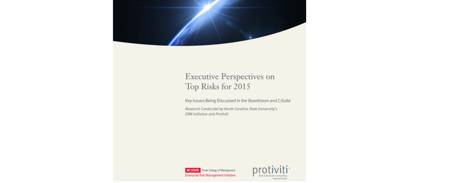 Überblick wichtige Risk Management Studien 2015 – Teil II