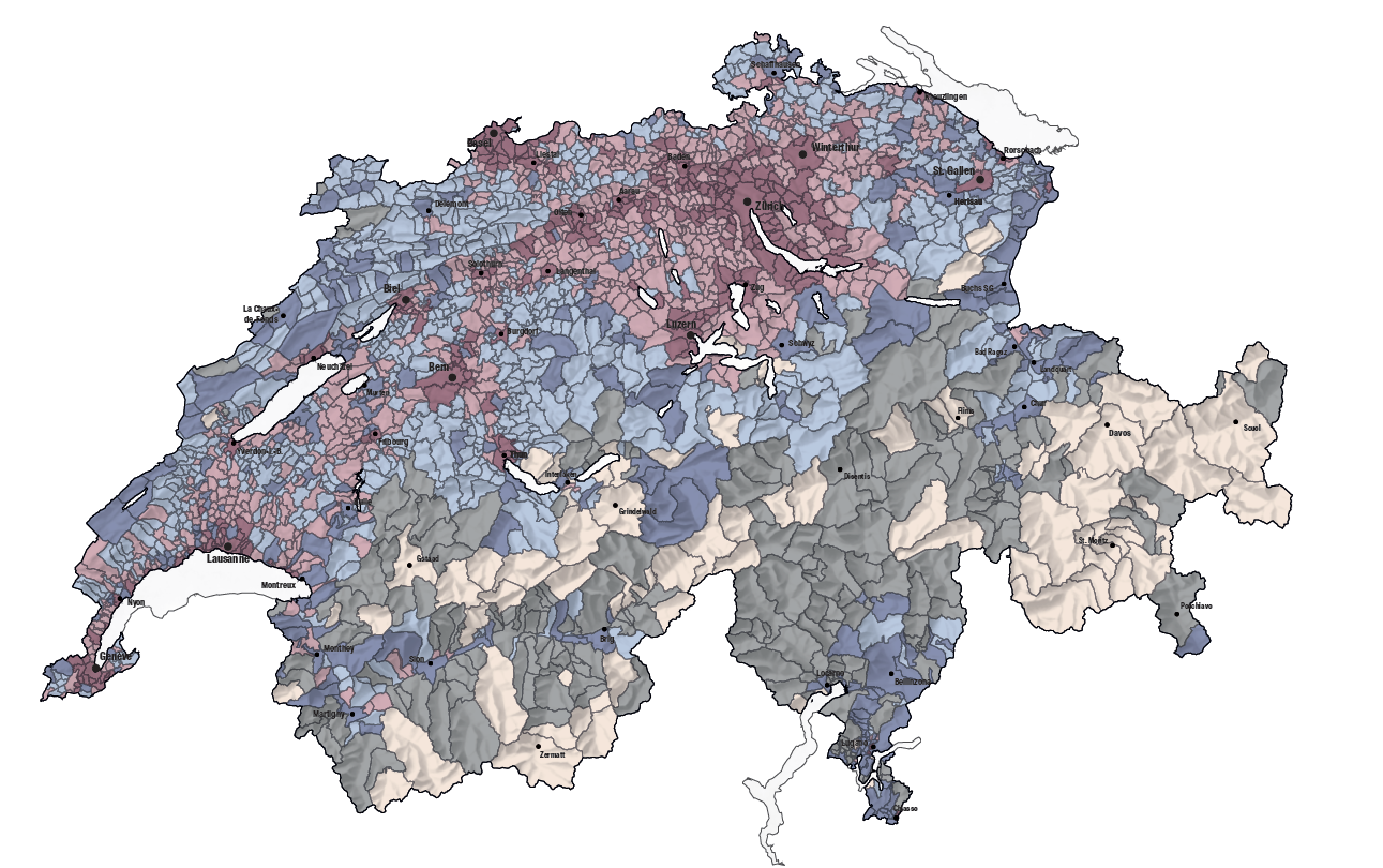 Regionalisierte Analyse der Erschwinglichkeit von angebotenen Mietwohnungen in der Schweiz und Identifikation von Regionen mit Überhitzungserscheinungen