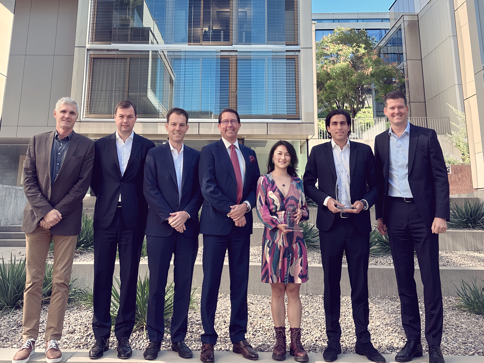 Robin Buri und Xiaojiao Xie mit dem «SFP-Award for Excellence in Real Estate» ausgezeichnet!