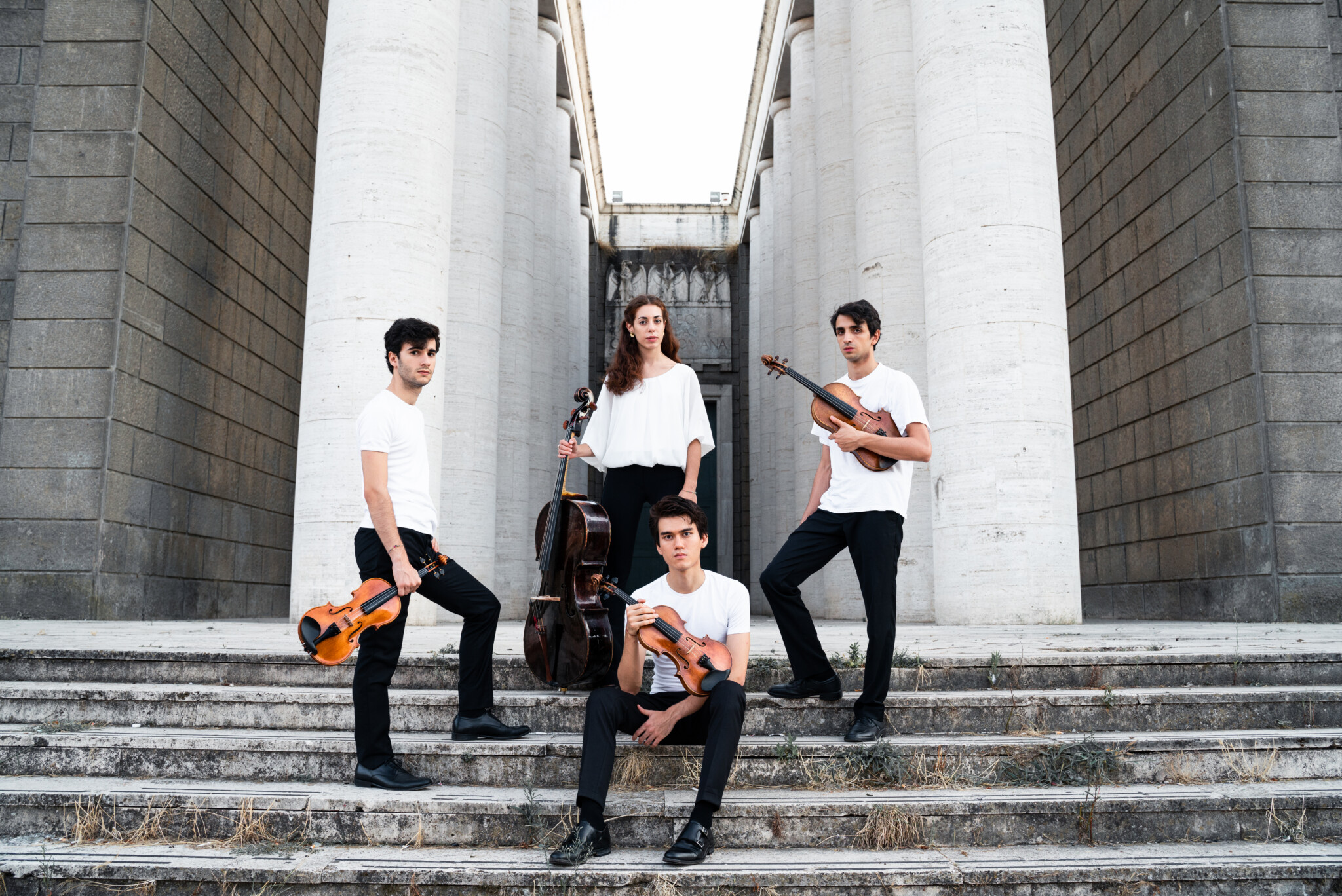 Quartetto Eos. Bild Cecilia Chiaramonte