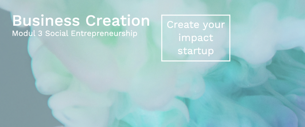 Kurs: Business Creation für Social Entrepreneurs