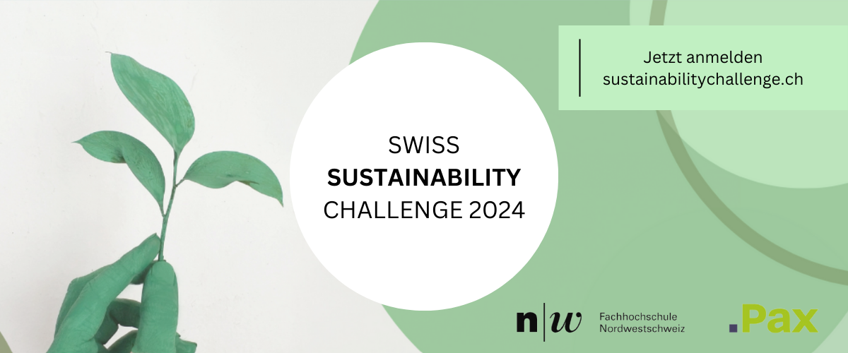 Swiss Sustainability Challenge 2024 – jetzt anmelden!