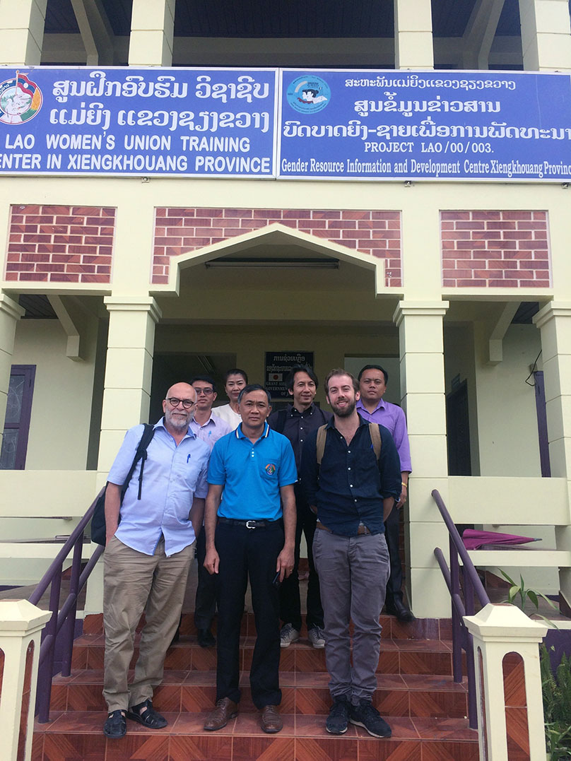 Projekt Employment Support Services Laos 2021 mit Bernard Wandeler