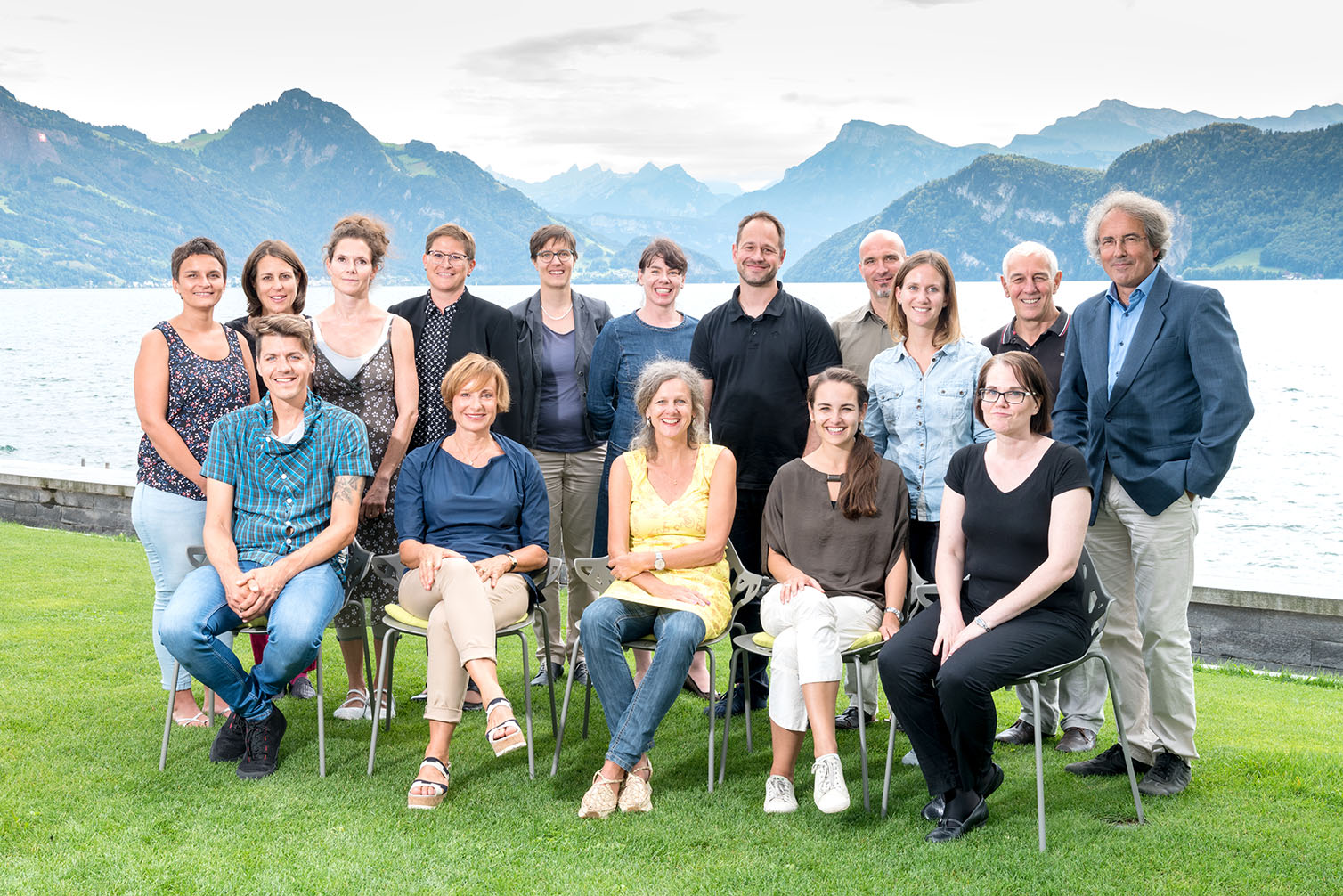 Gruppenfoto des Instituts Sozialarbeit und Recht 2016
