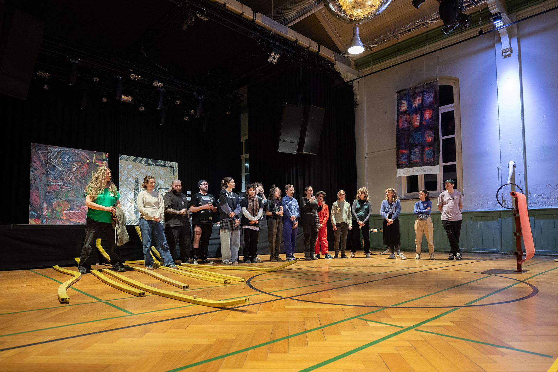 Der Kunstathlon 2025 in der Kulturhalle Sägegasse in Burgdorf