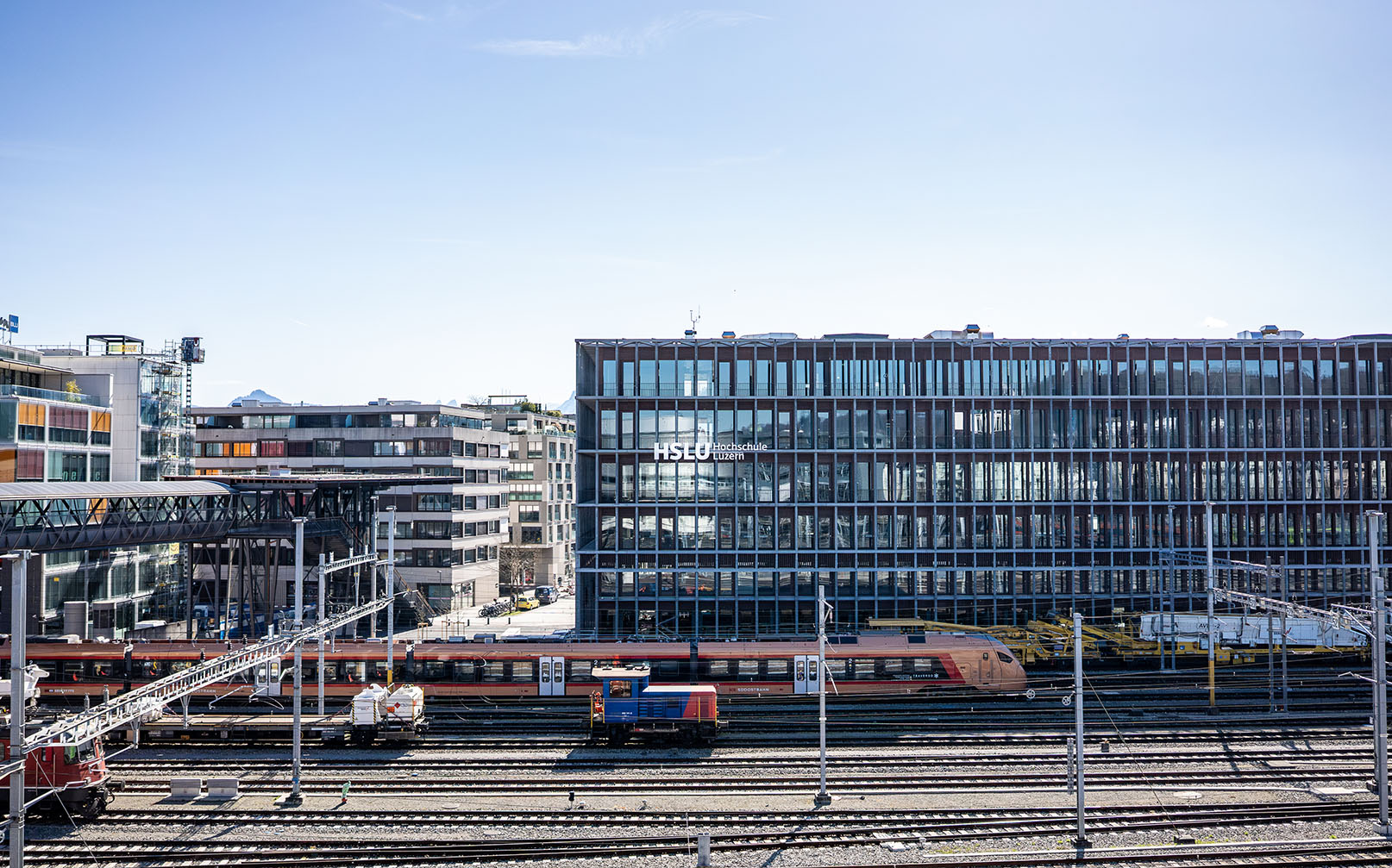 Campus Luzern Bahnhof von aussen