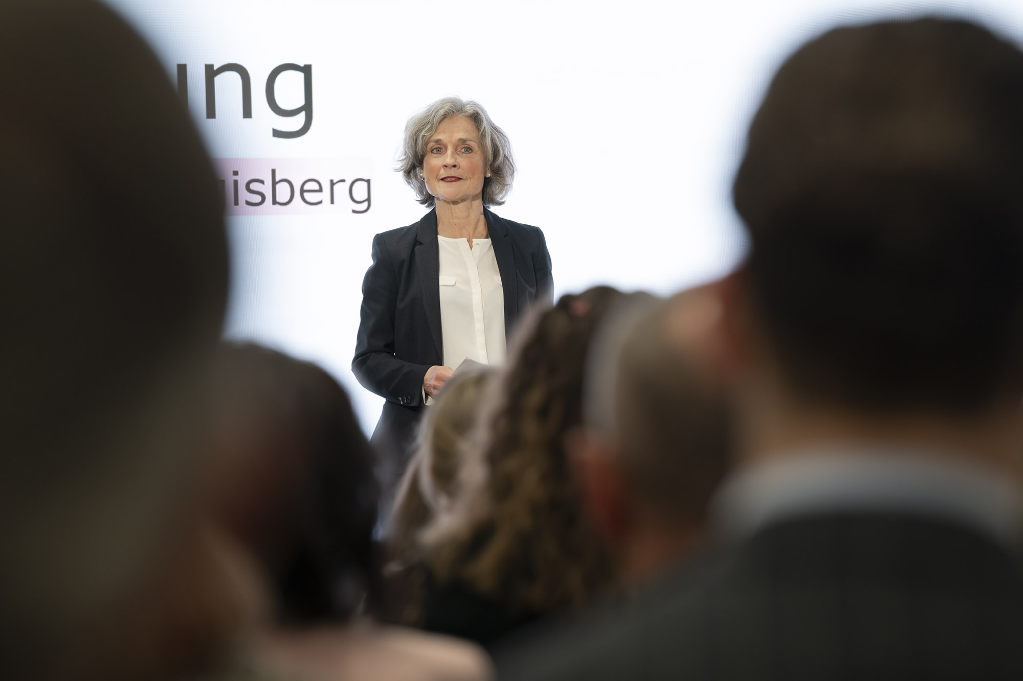 Begrüssung von Dorothee Guggisberg