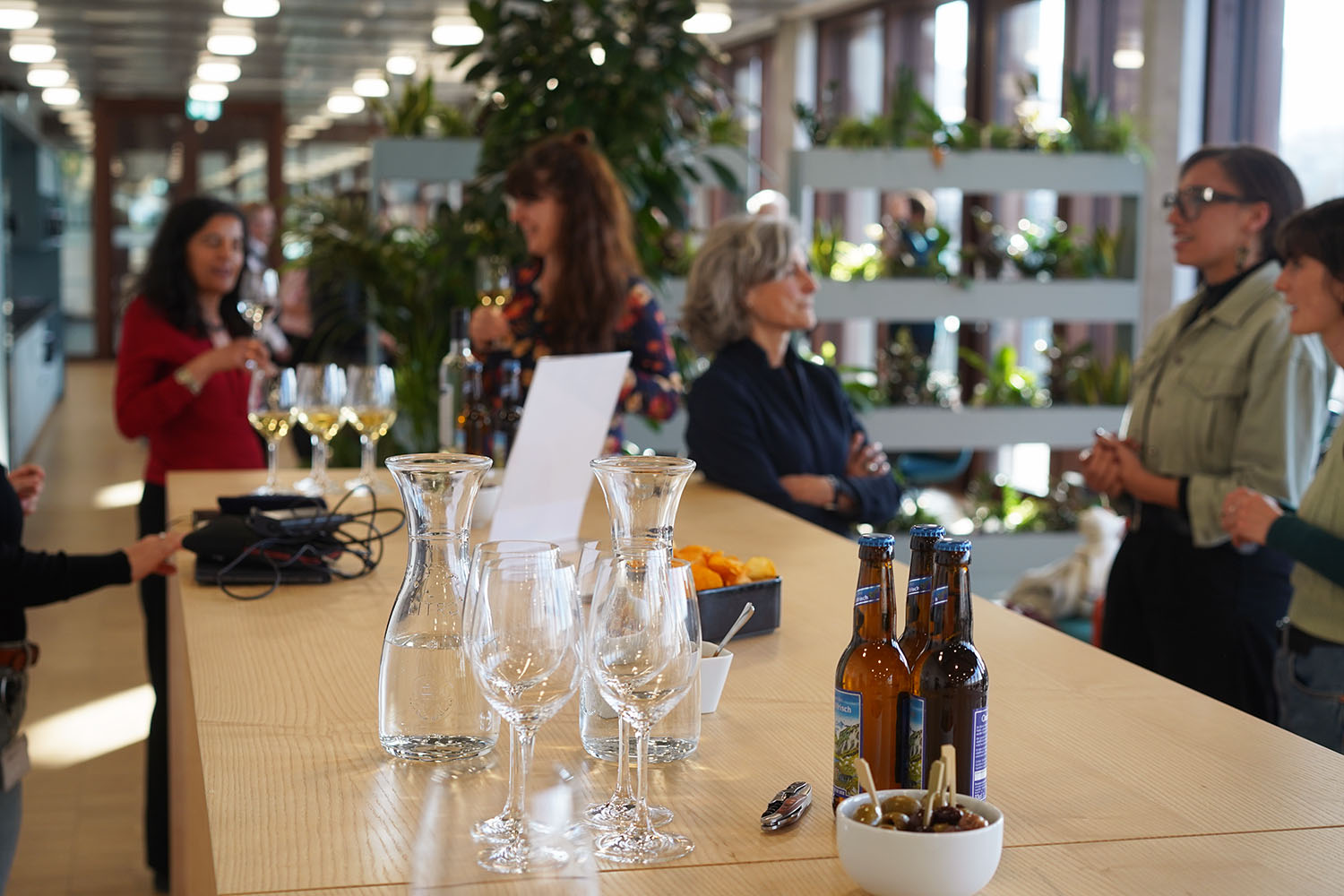 Apéro und Gespräche