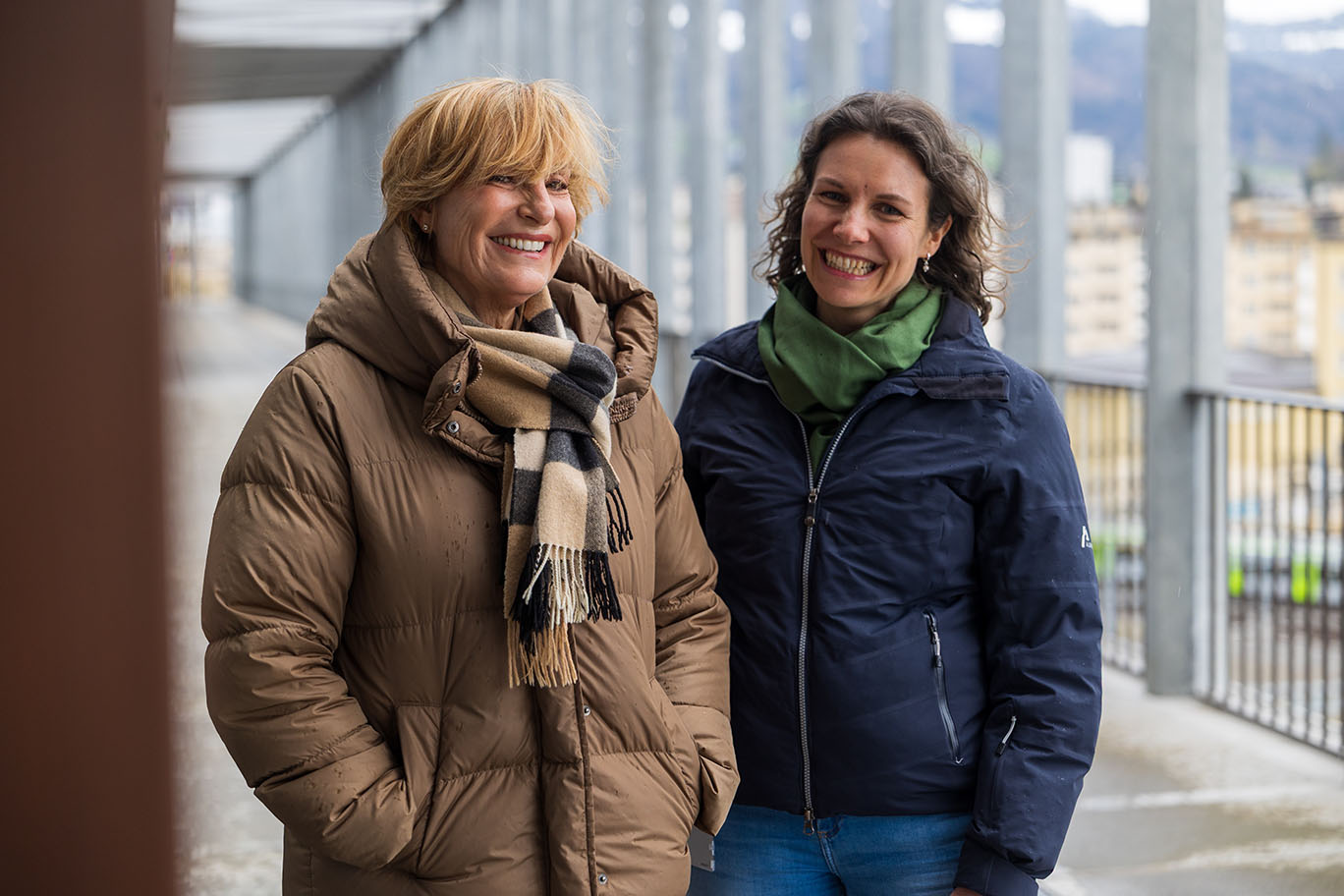 Elke Brusa (links) und Sandra Koller (rechts)