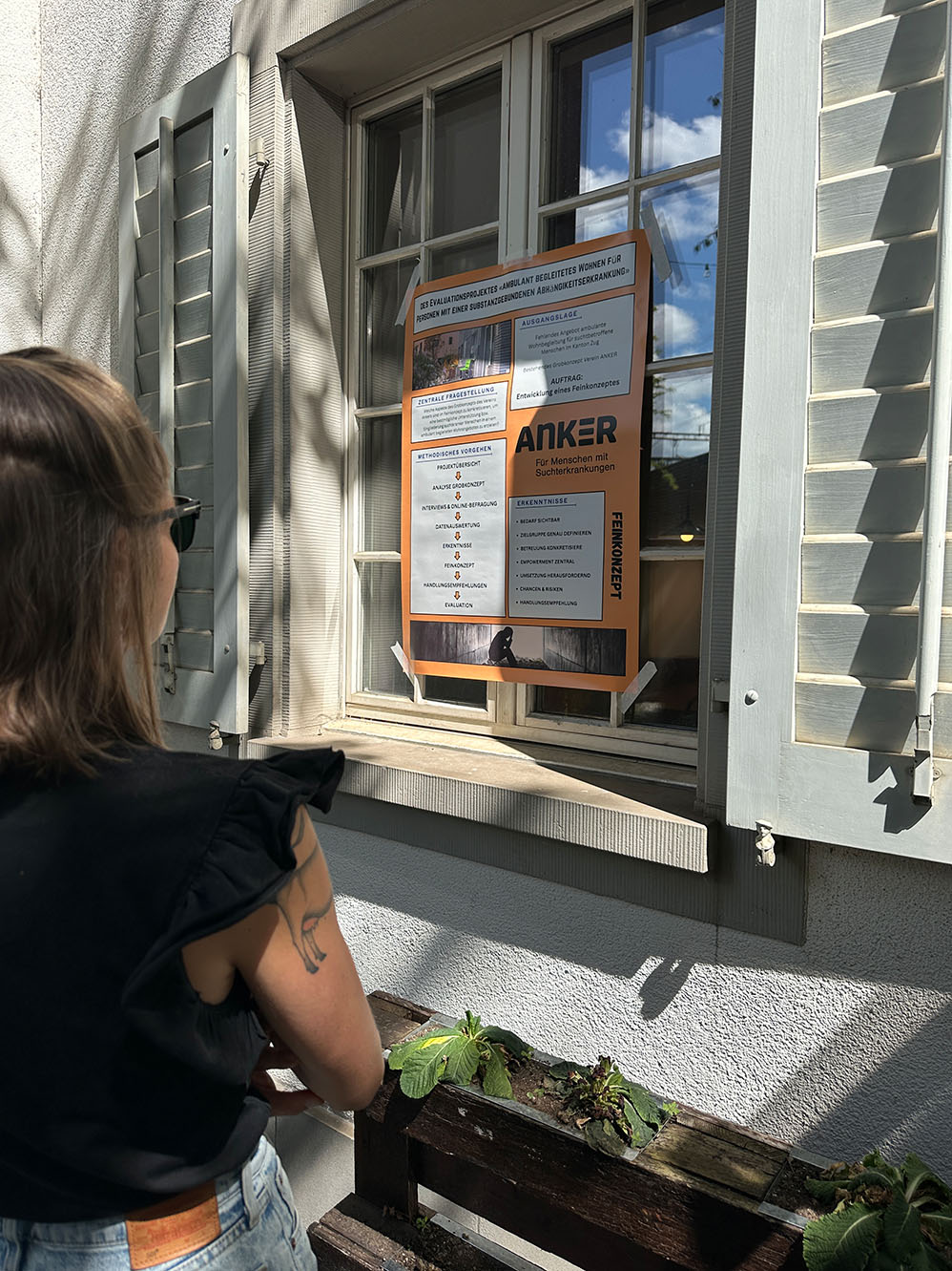 Das Projekt «Anker» für ambulante Wohnbegleitung für suchtbetroffene Menschen im Kanton Zug