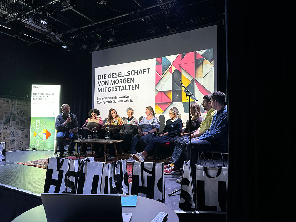 Podium zu Innovation im Studium