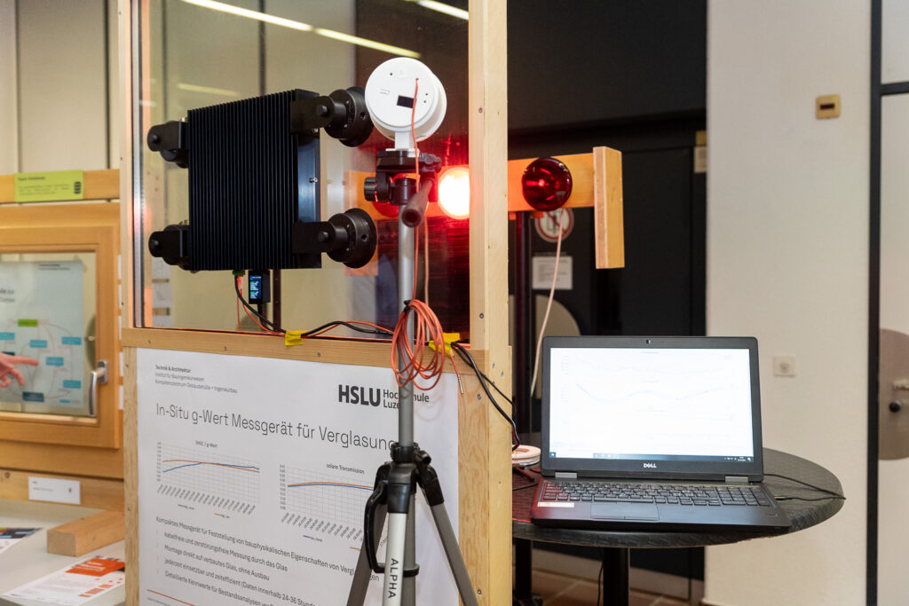 In-Situ g-Wert Messgerät für Verglasung