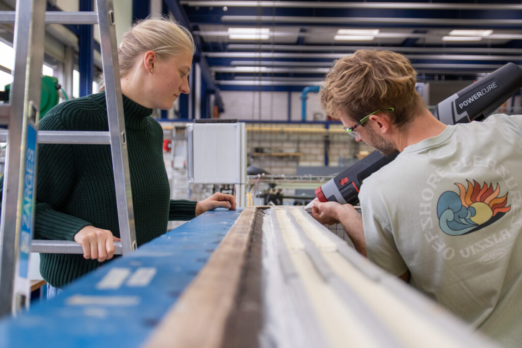 Studierende arbeiten mit in Forschungsprojekten der HSLU – T&A im Bereich Saisonale Wärmespeicher.