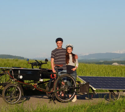 Mithilfe der Sonne: Zwei Luzerner starten ihre Reise quer durch Europa